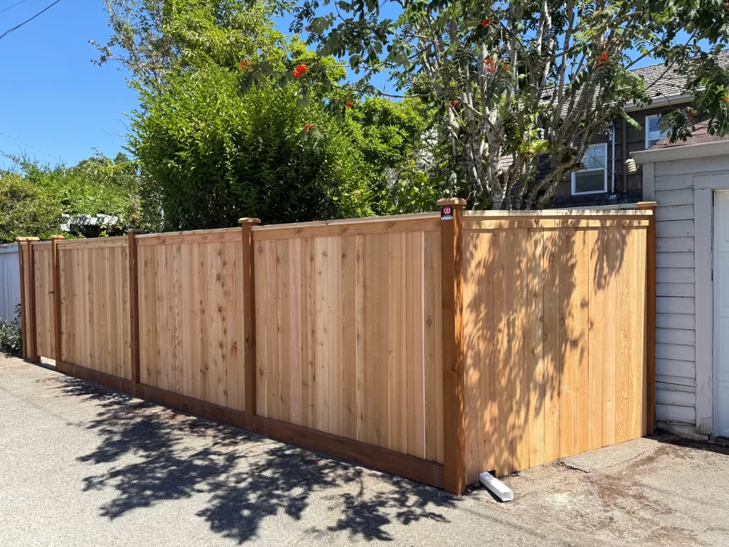 Cedar Privacy Fence Seattle