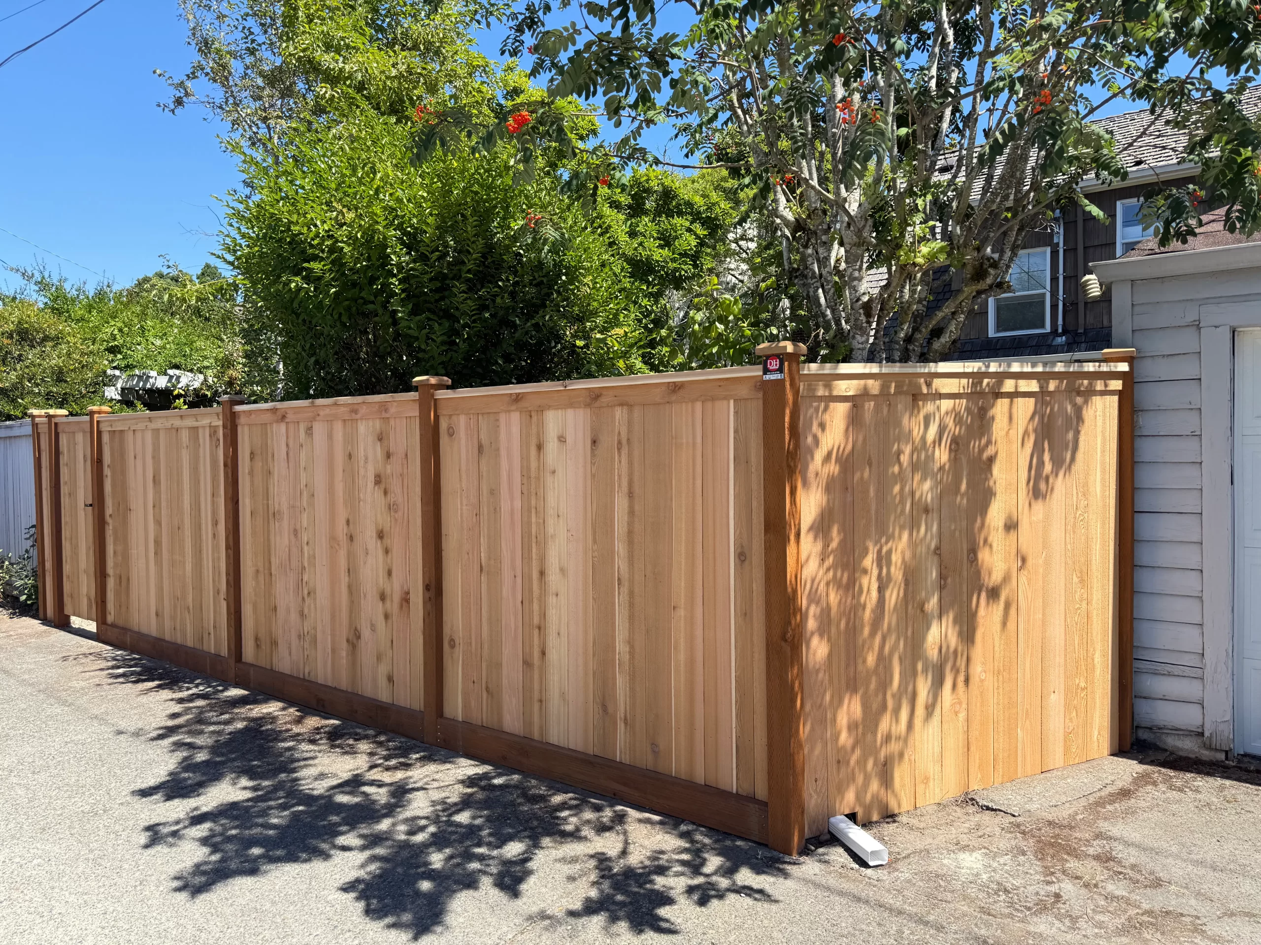 Cedar Privacy Fence Seattle