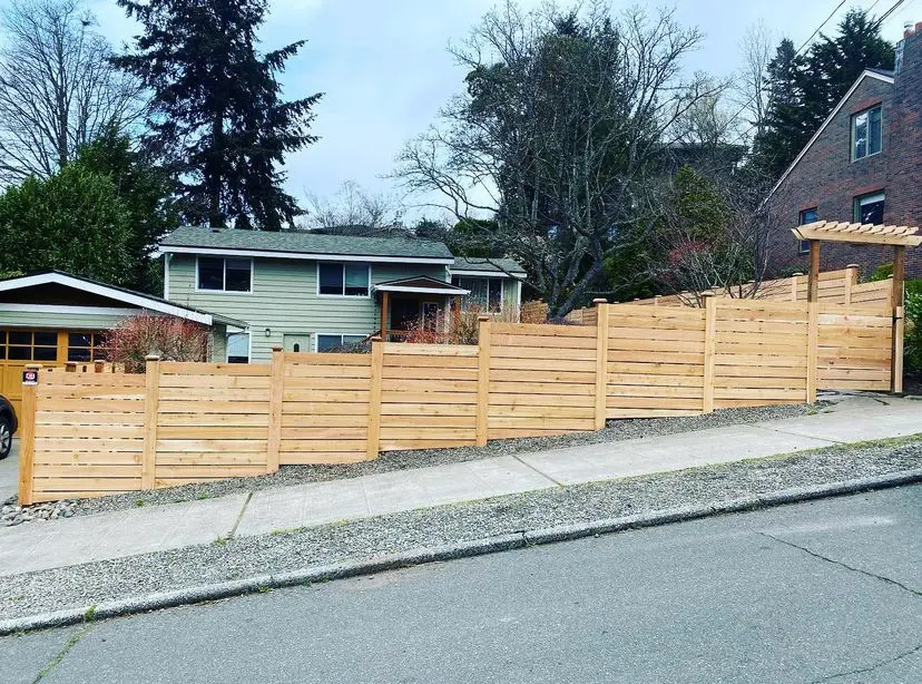 Horizontal Fence West Seattle