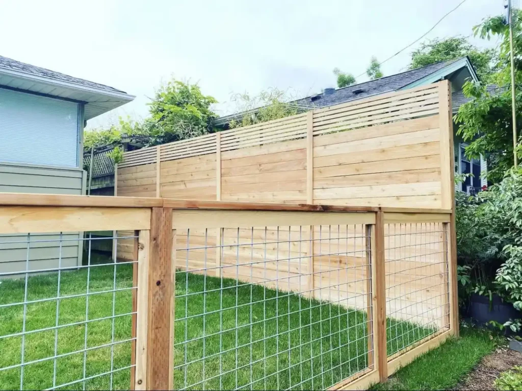 Hogwire Fence Ideas 12 Stunning Styles for Seattle Yards
