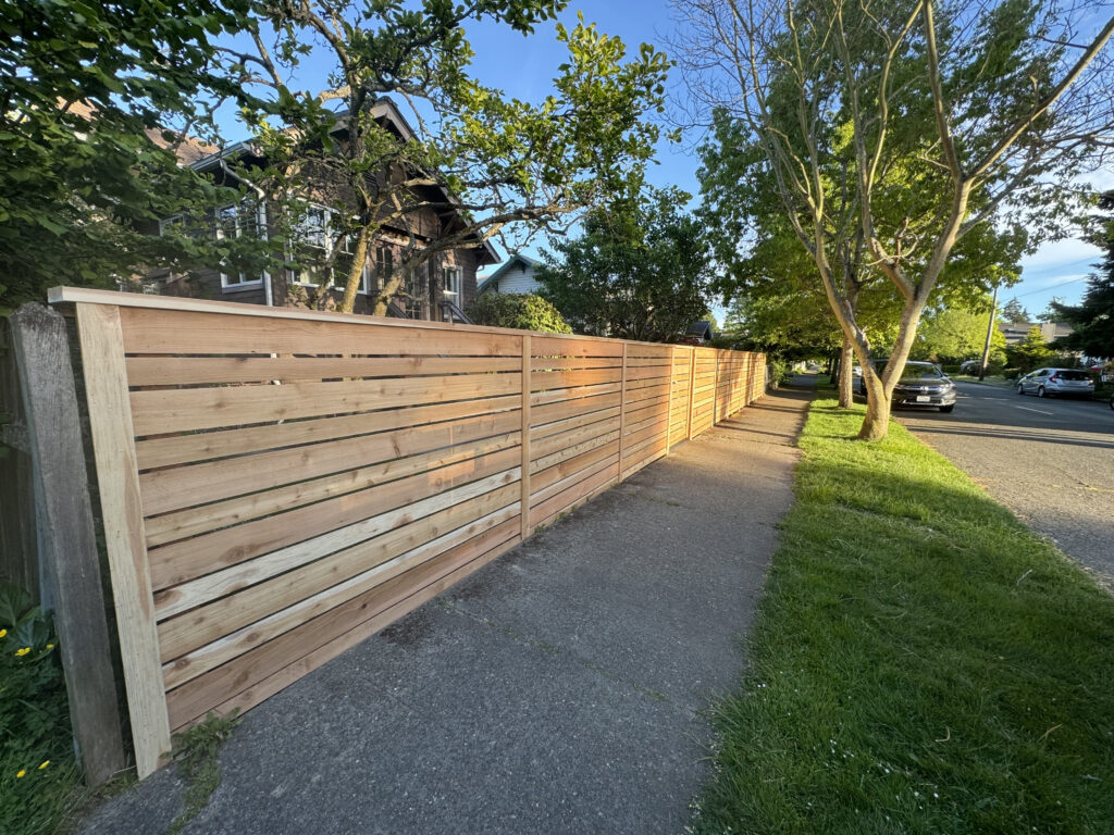 How Horizontal Wood Fences Are Built to Last