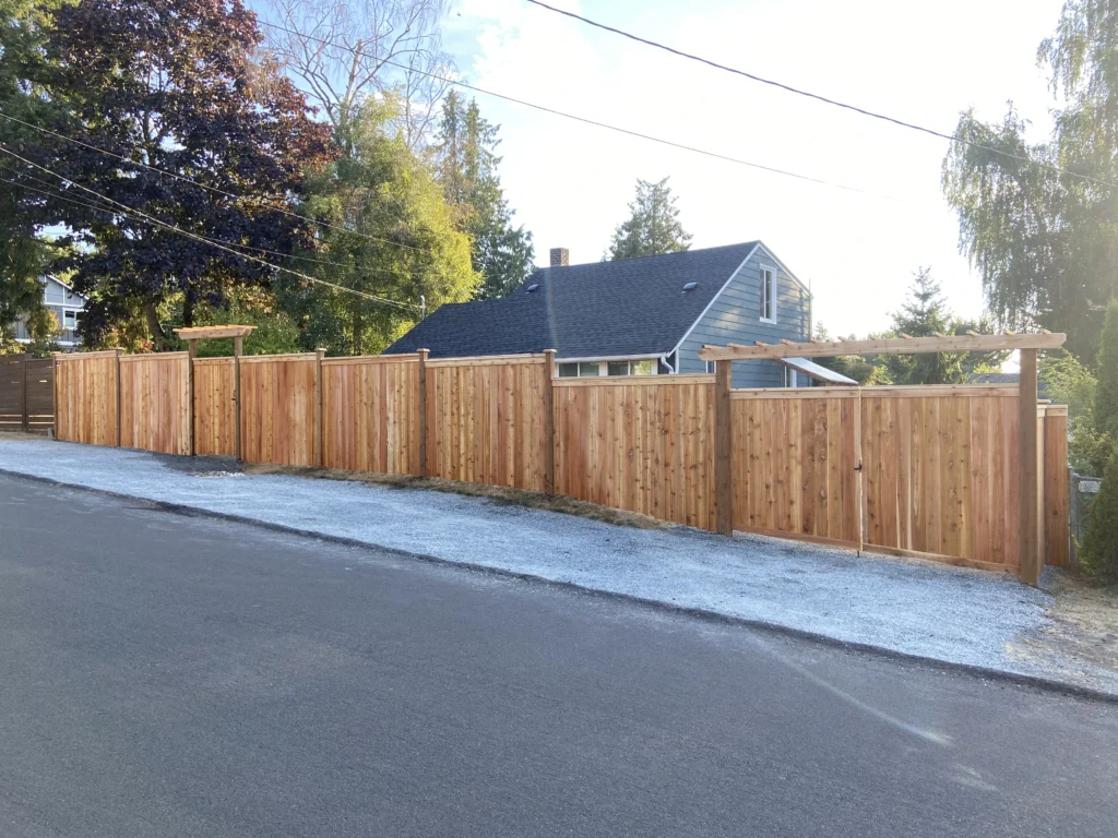 Sloped Yards: Why Fence Pickets Usually Win